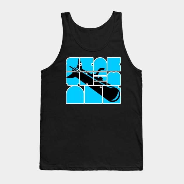 Sink them All submarine battle birthday gift shirt. Tank Top by KAOZ